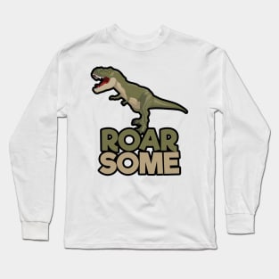 Roarsome Natural Long Sleeve T-Shirt